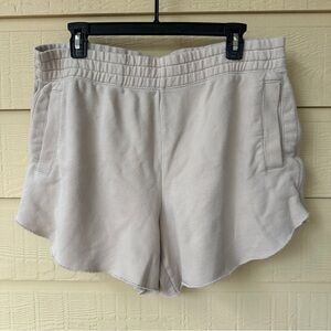 Women’s Aerie Light Beige Casual Shorts with Elastic Waist